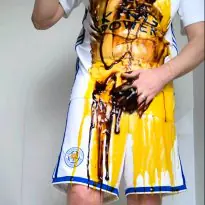 Leicester City football kit messed up